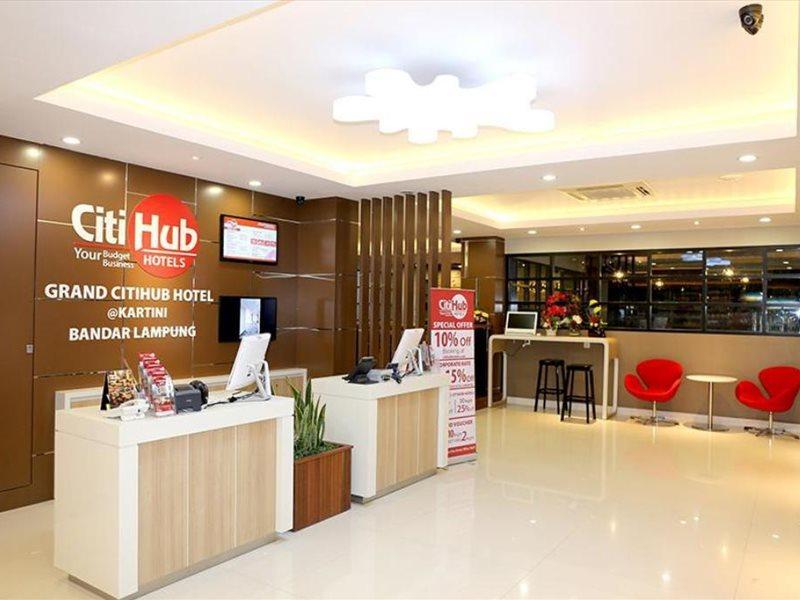 Grand Citihub Hotel @Kartini Bandar Lampung Exterior photo